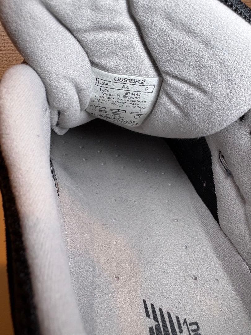 New Balance 991v2 ブラック