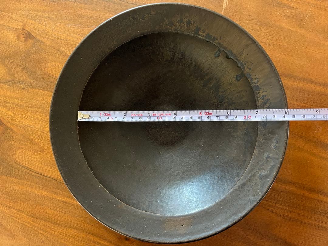 戸塚佳奈　黒　皿　器　リムボウル