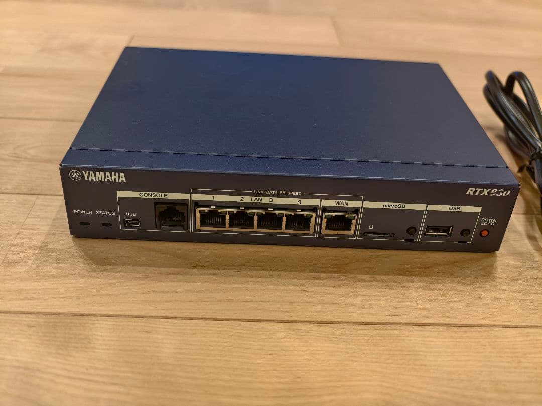 YAMAHA RTX830 有線LANルーター ヤマハ VPNルーター