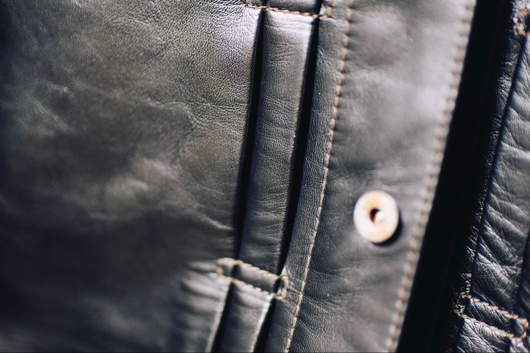 ルア × ワイツーレザー　レザージャケット　38 (新品現行在庫なし　レア品)