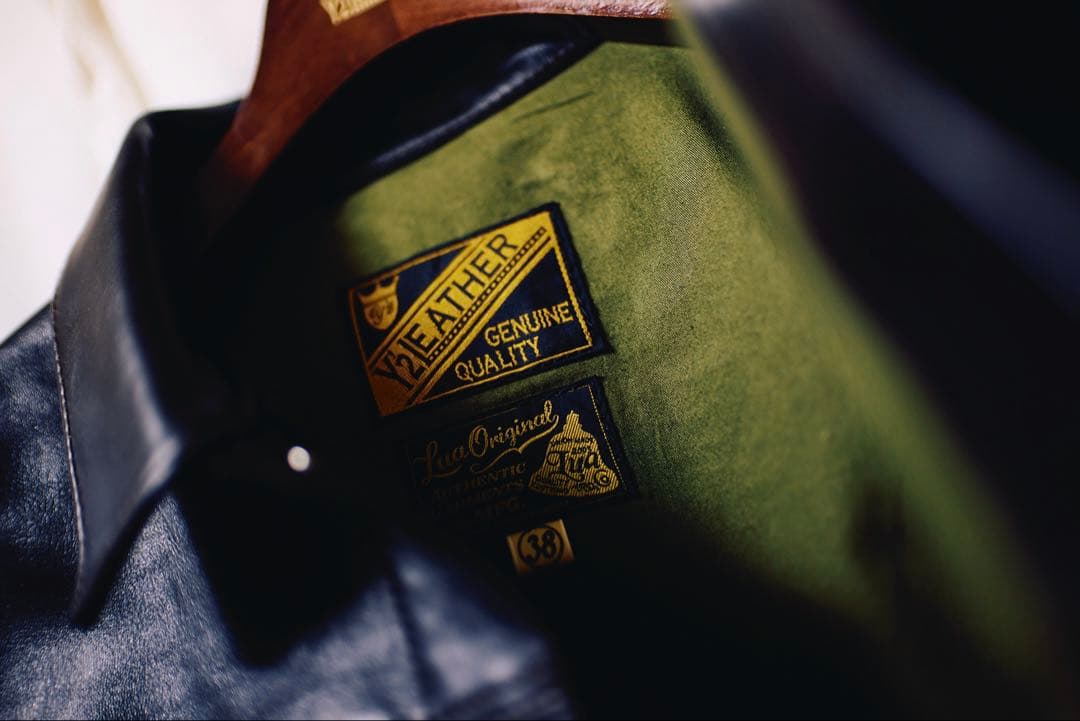 ルア × ワイツーレザー　レザージャケット　38 (新品現行在庫なし　レア品)