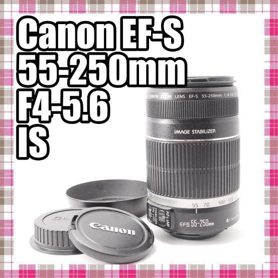 ✨手振れ補正✨Canon EF-S 55-250mm F4-5.6 IS