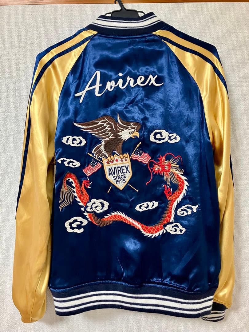 AVIREX、リバーシブル、スカジャン