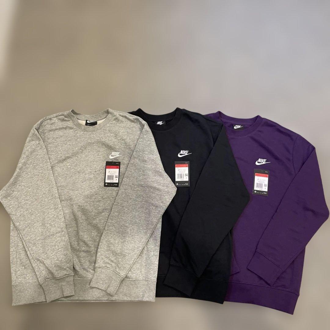 Nike クルーネック トレーナー Lサイズ 3色セット