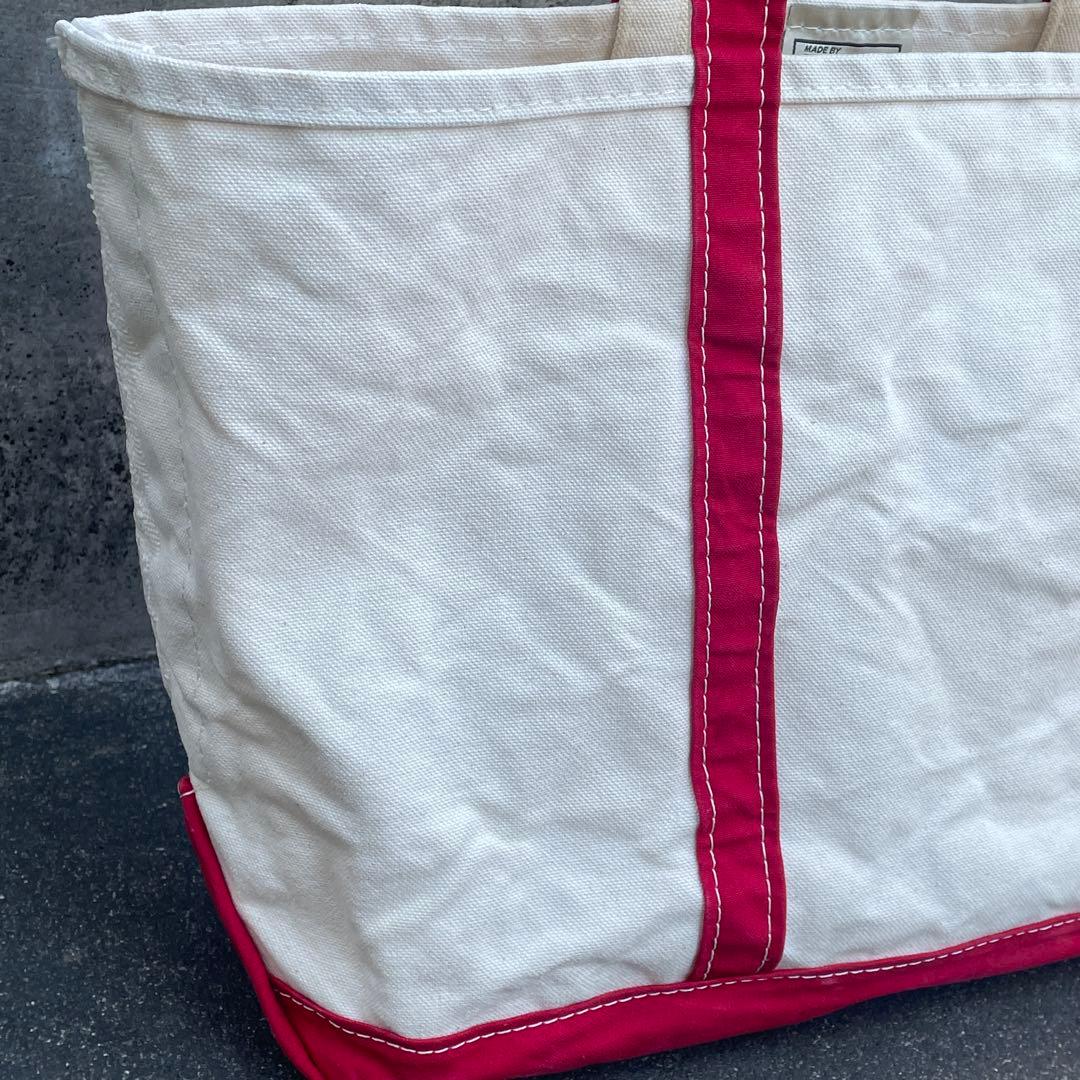 L.L.Bean トート オープン・トップ RED 雰囲気抜群 Lサイズ