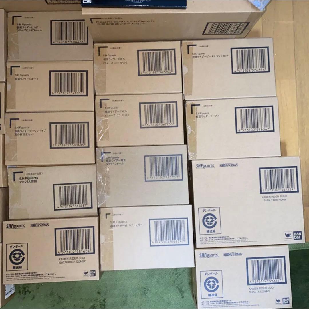 ①【楽一番（タケシタトモヒサ様）】s.h.figuarts 53個 まとめ