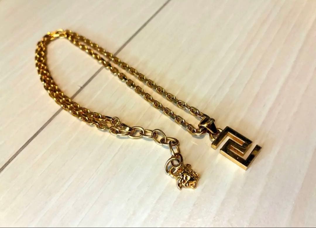VERSACE ネックレス グレカ