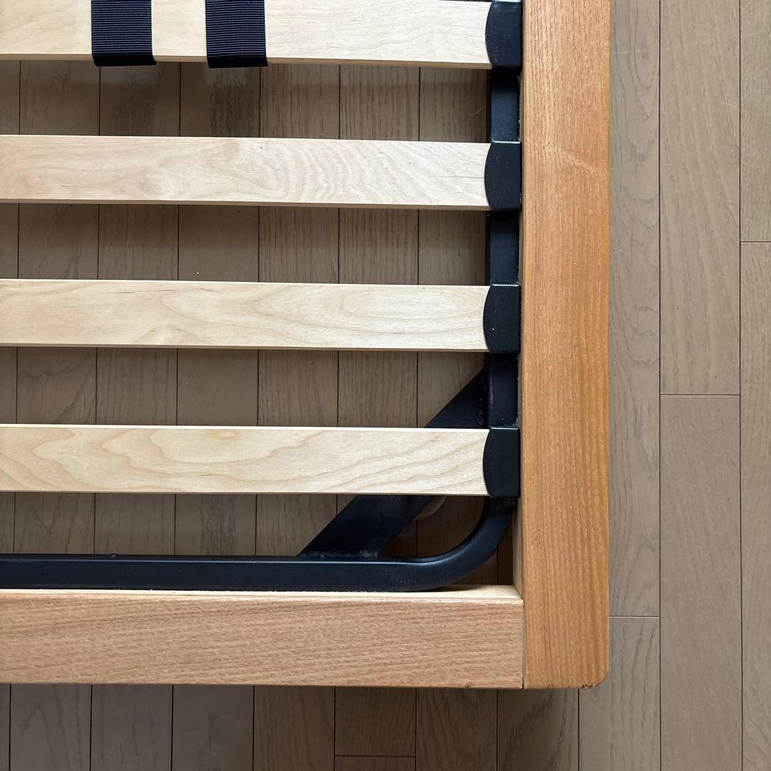 無印良品　木製ベッドフレーム（ダブルサイズ）