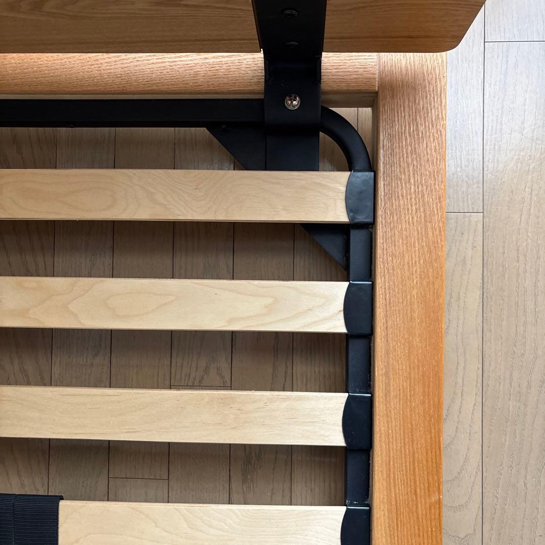 無印良品　木製ベッドフレーム（ダブルサイズ）