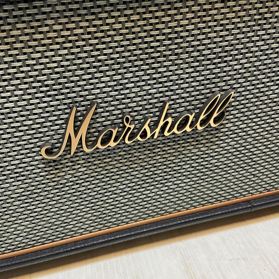 美品⭐️マーシャル Acton III ブラック ワイヤレススピーカー