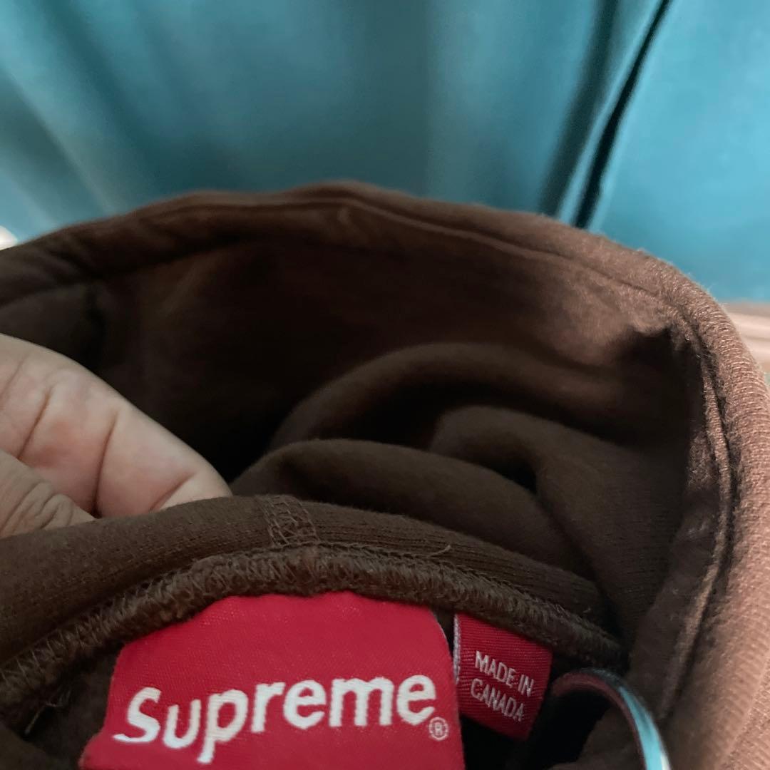 Supreme ブラウン パーカー