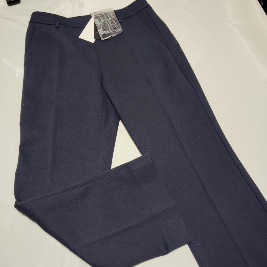 新品◆マックスマーラ M 紺ブレ パンツスーツ セットアップ 金ボタン