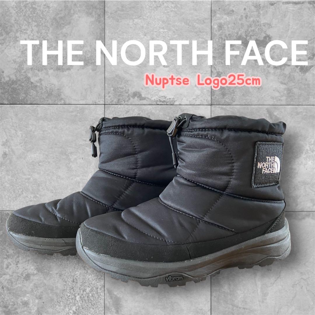 ノースフェイス ヌプシ ブーティー ウォータープルーフ ロゴ ショート 25cm