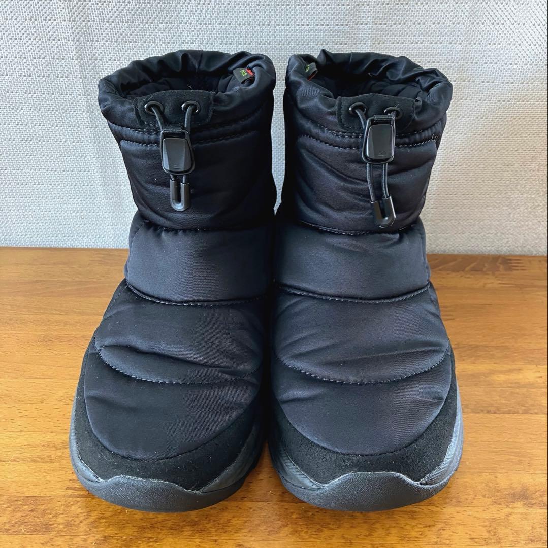 ノースフェイス ヌプシ ブーティー ウォータープルーフ ロゴ ショート 25cm