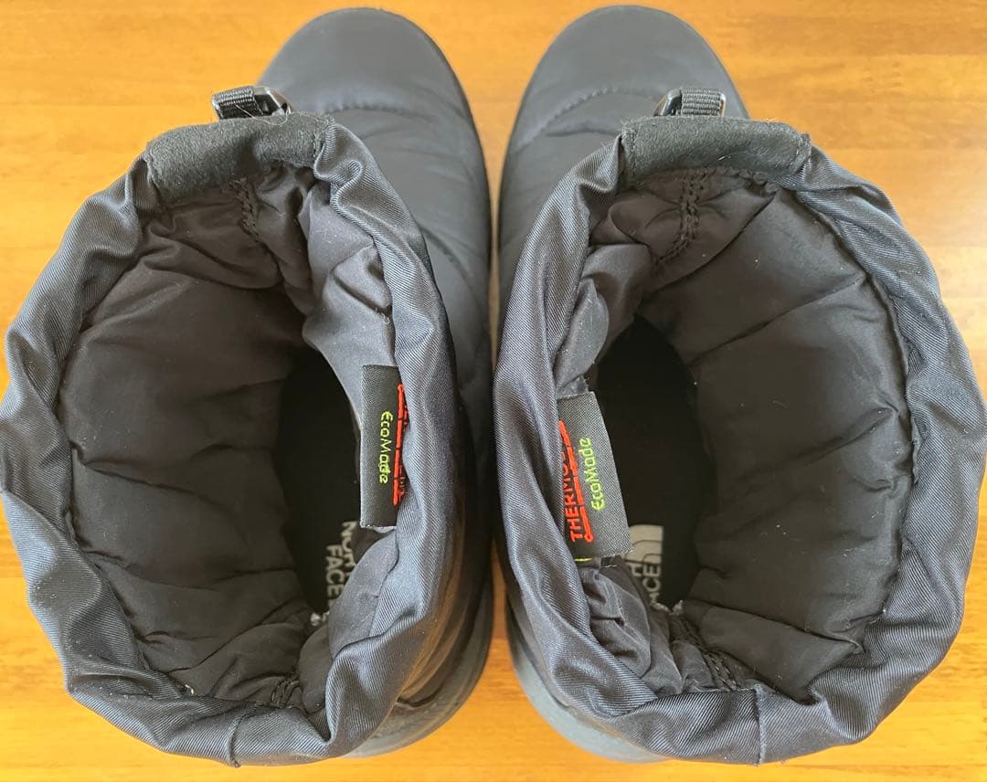 ノースフェイス ヌプシ ブーティー ウォータープルーフ ロゴ ショート 25cm