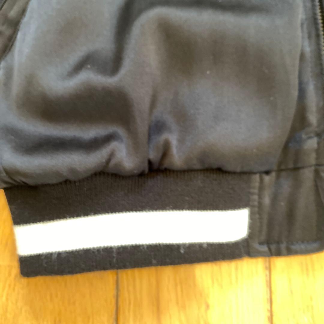 603 MIDWEST ブラック スカジャン L シルク　サテン