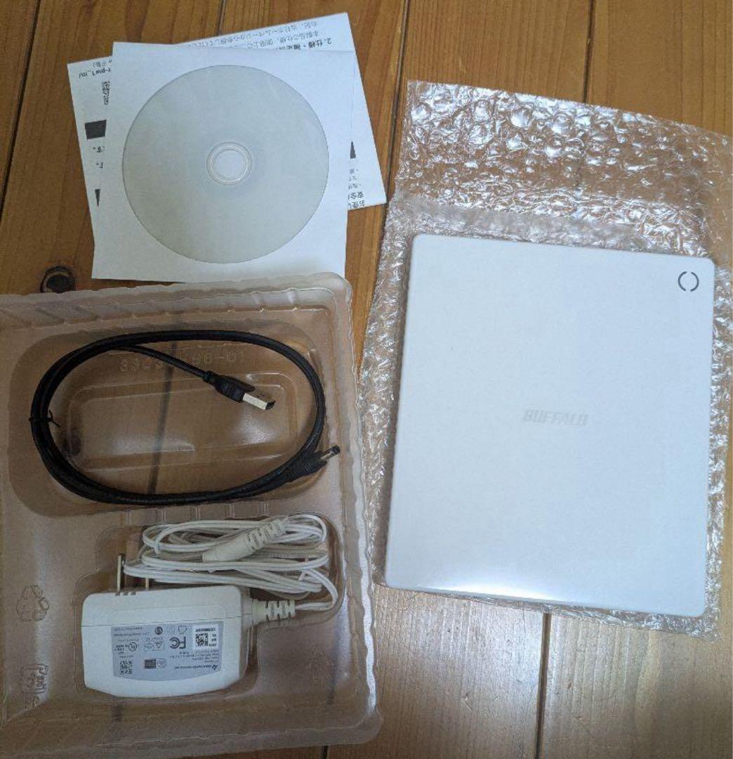 BUFFALO CD/DVDプレーヤー ラクレコ　スマホ