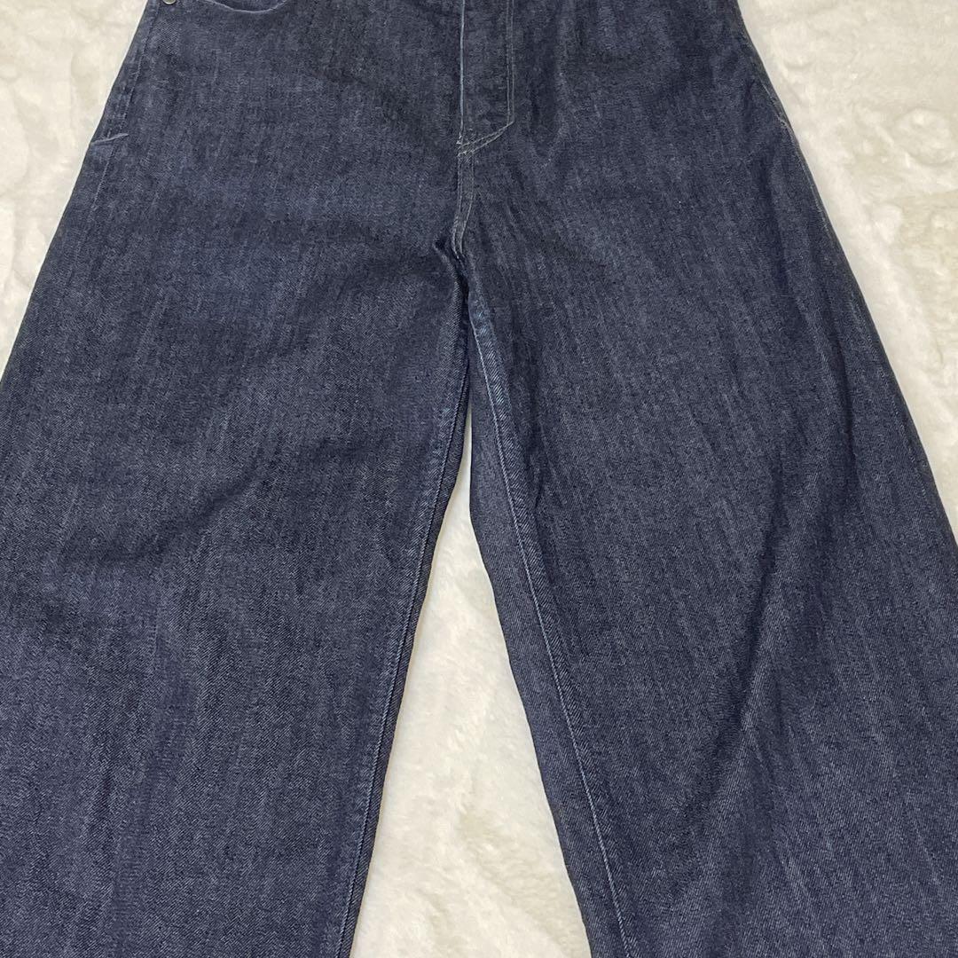 【美品】YANUK LILITH 57103070 ワイドデニム Ｗ26