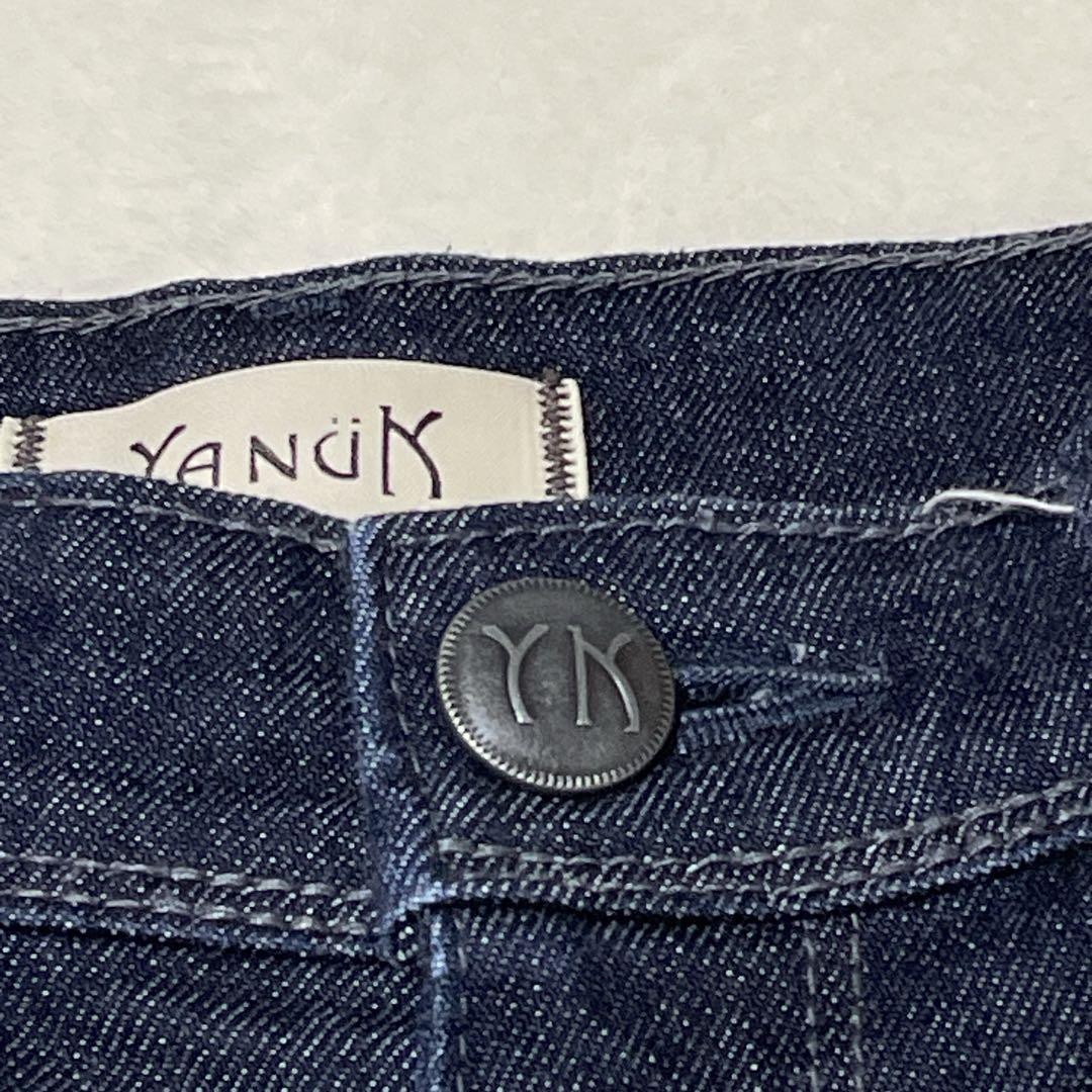 【美品】YANUK LILITH 57103070 ワイドデニム Ｗ26