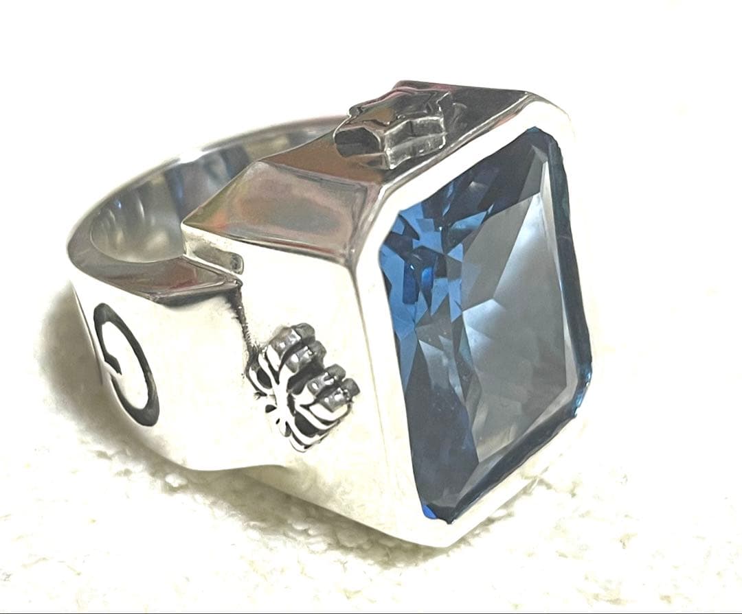 GOD リング✨️ブルー✨️シルバー925