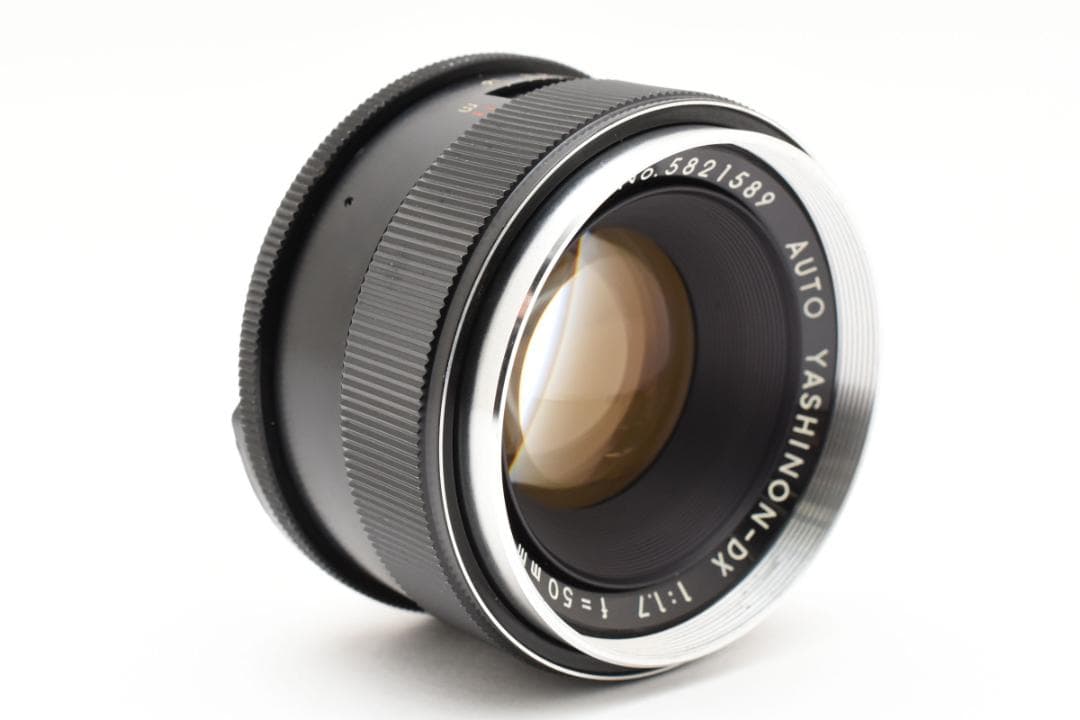 ◎フレア◎YASHICA YASHINON-DX 50mm F1.7 Y075