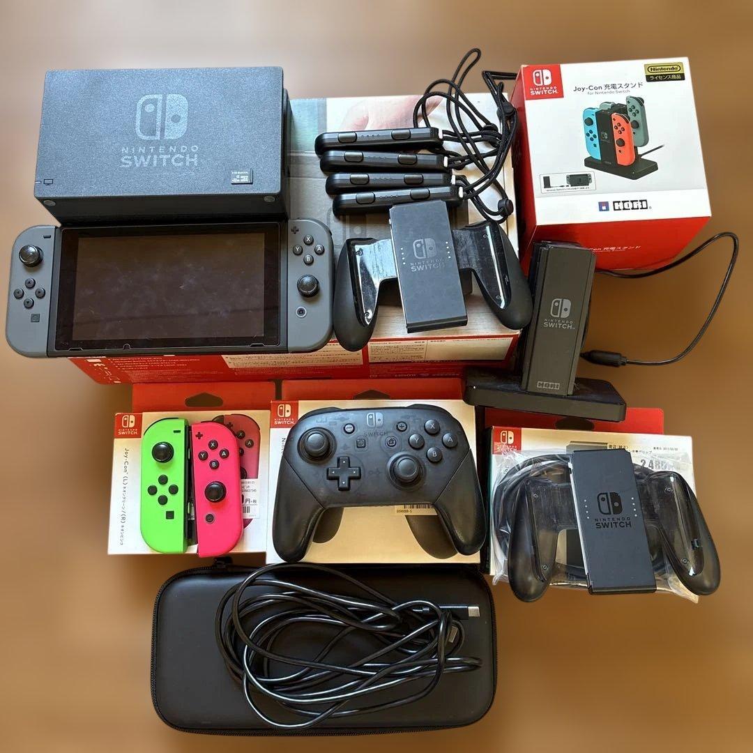 Nintendo Switch 本体 [グレー] + 付属品セット