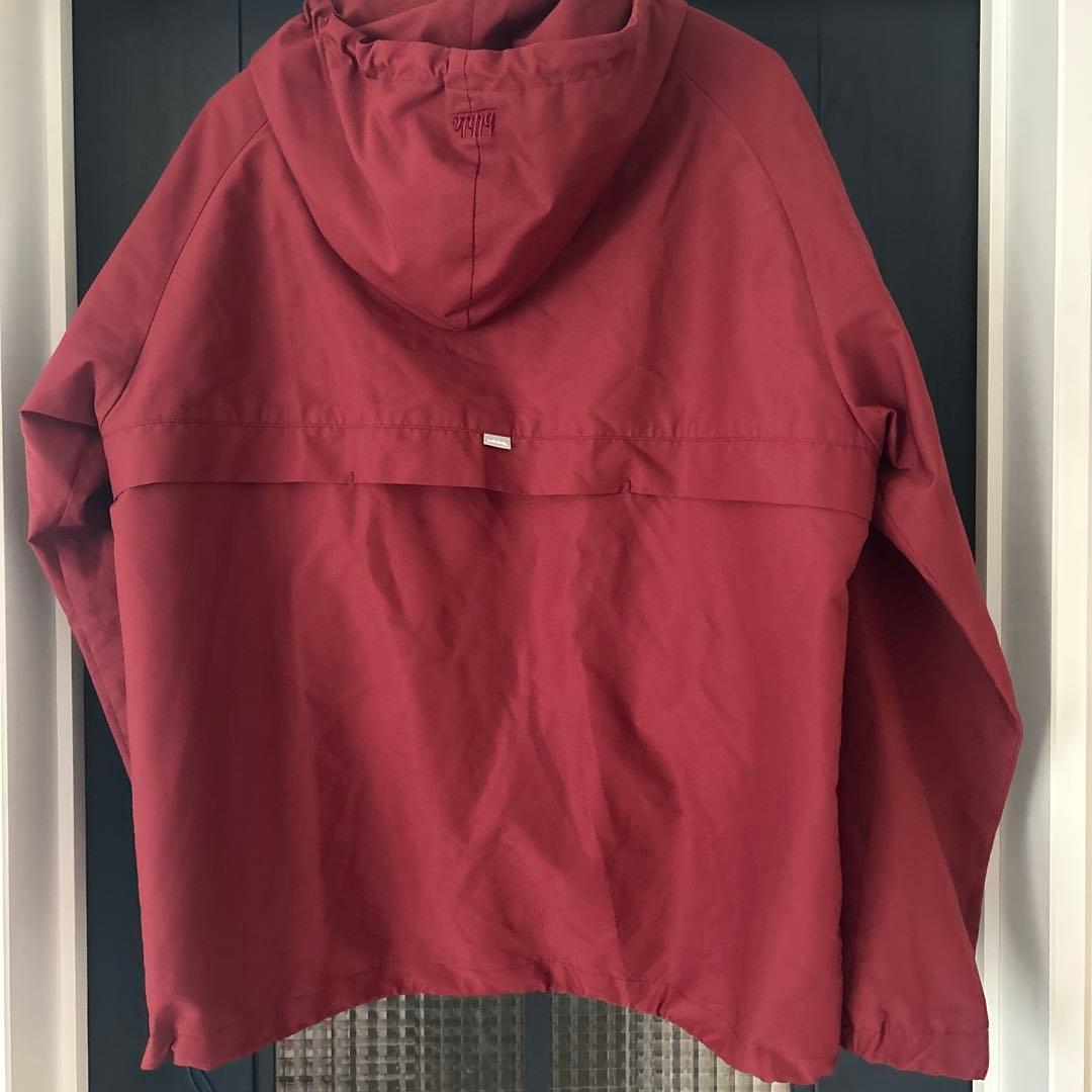 BALLAHOLIC ナイロンパーカー　バーガンディ　Lサイズ