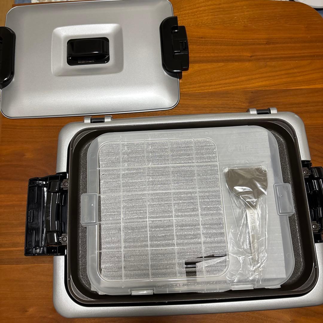 TIGER ホットプレートこれ1台　CRV-G300 SN シルバー