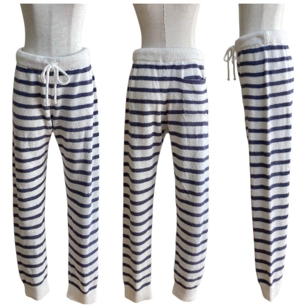 タグ付❤️ジェラートピケ アクアドライプルオーバー ボーダーパンツ セットアップ