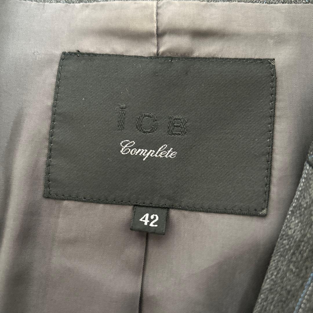 美品　アイシービー　スーツ　高級ライン　パンツスースカート　42 40