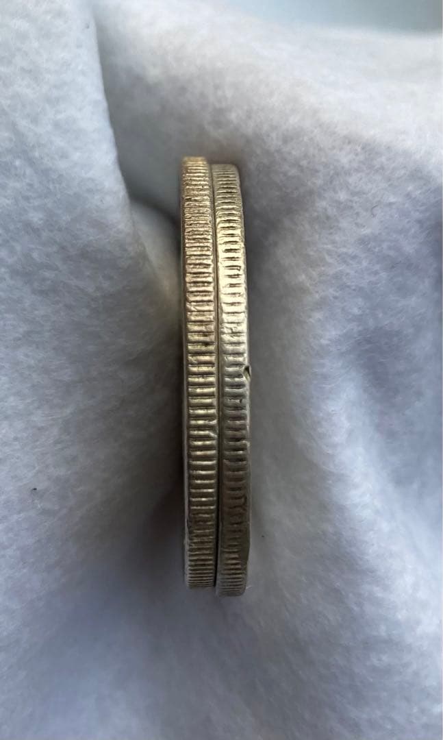 1958年 フランクリン　ハーフダラー　銀貨　②枚