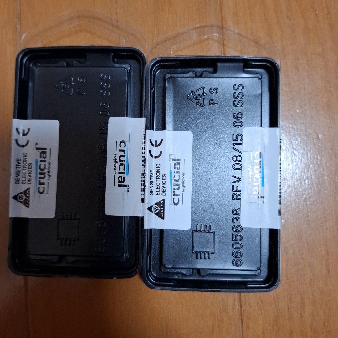 Crucial 32GB×2枚　 DDR4 64GB メモリモジュール