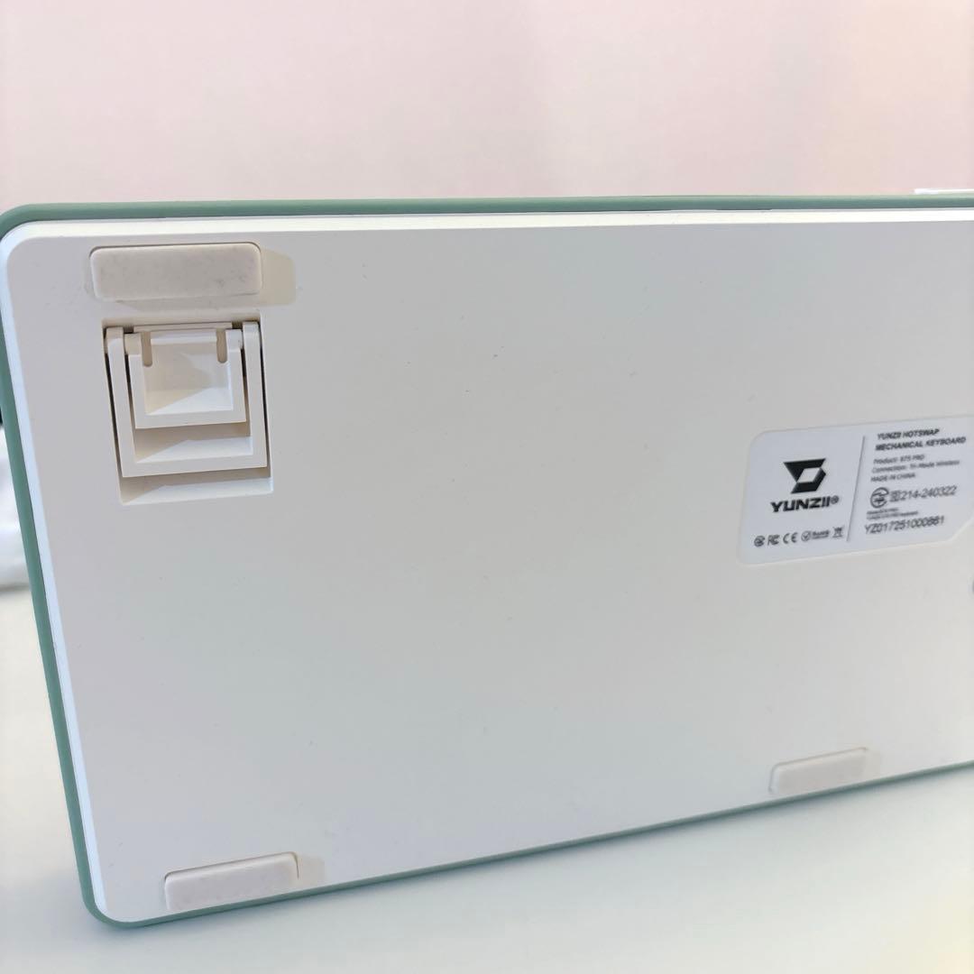 美品＊YUNZII B75 Pro キーボード＊グリーン