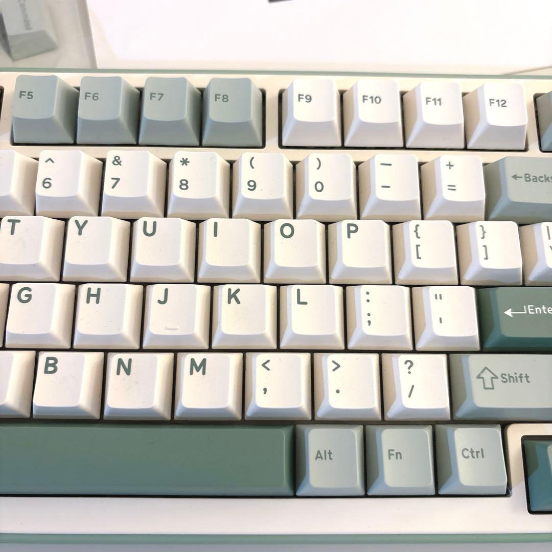 美品＊YUNZII B75 Pro キーボード＊グリーン