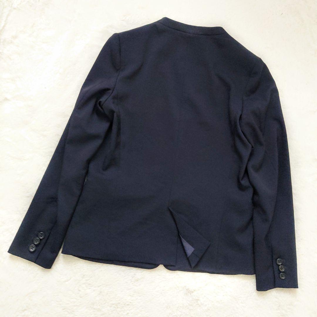 極美品 PLST カラーレスジャケット セットアップ パンツ S