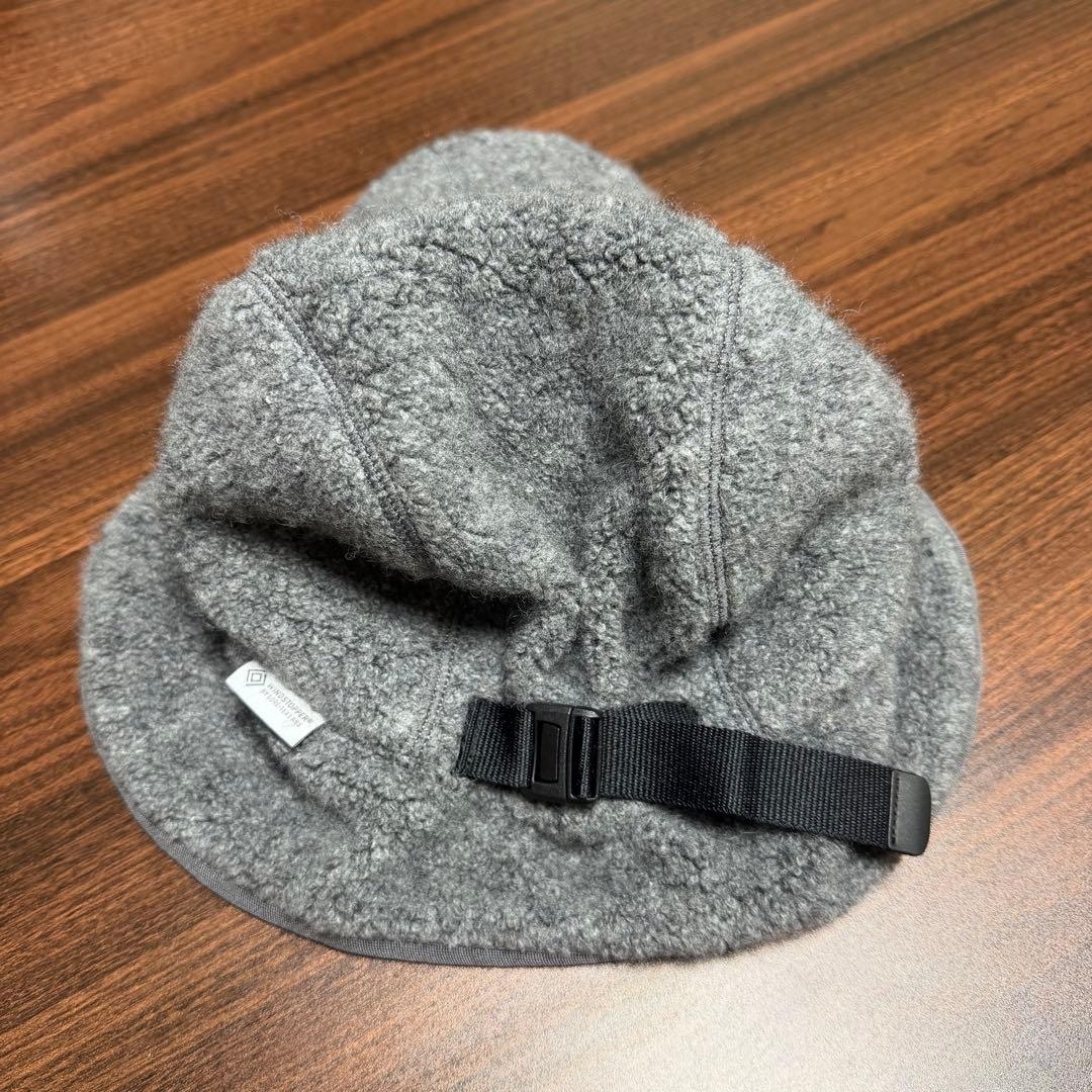 thisisneverthat フリースキャップ　帽子　グレー