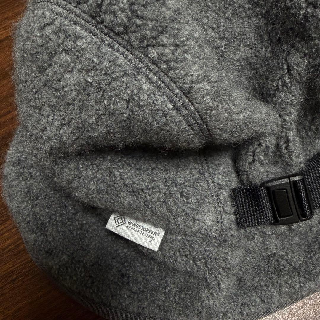 thisisneverthat フリースキャップ　帽子　グレー