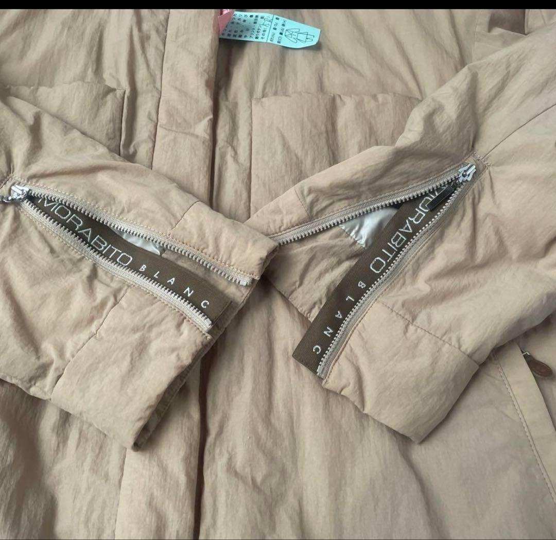 MORABITO ベージュ ダウンジャケット