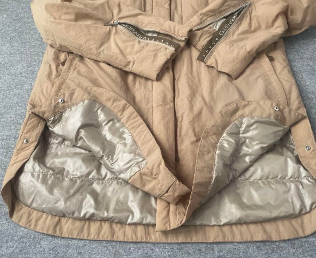 MORABITO ベージュ ダウンジャケット