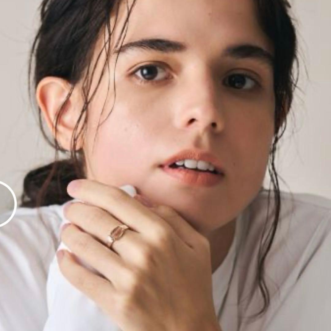 アガット シルバー／K10ロードクロサイト／クォーツリング