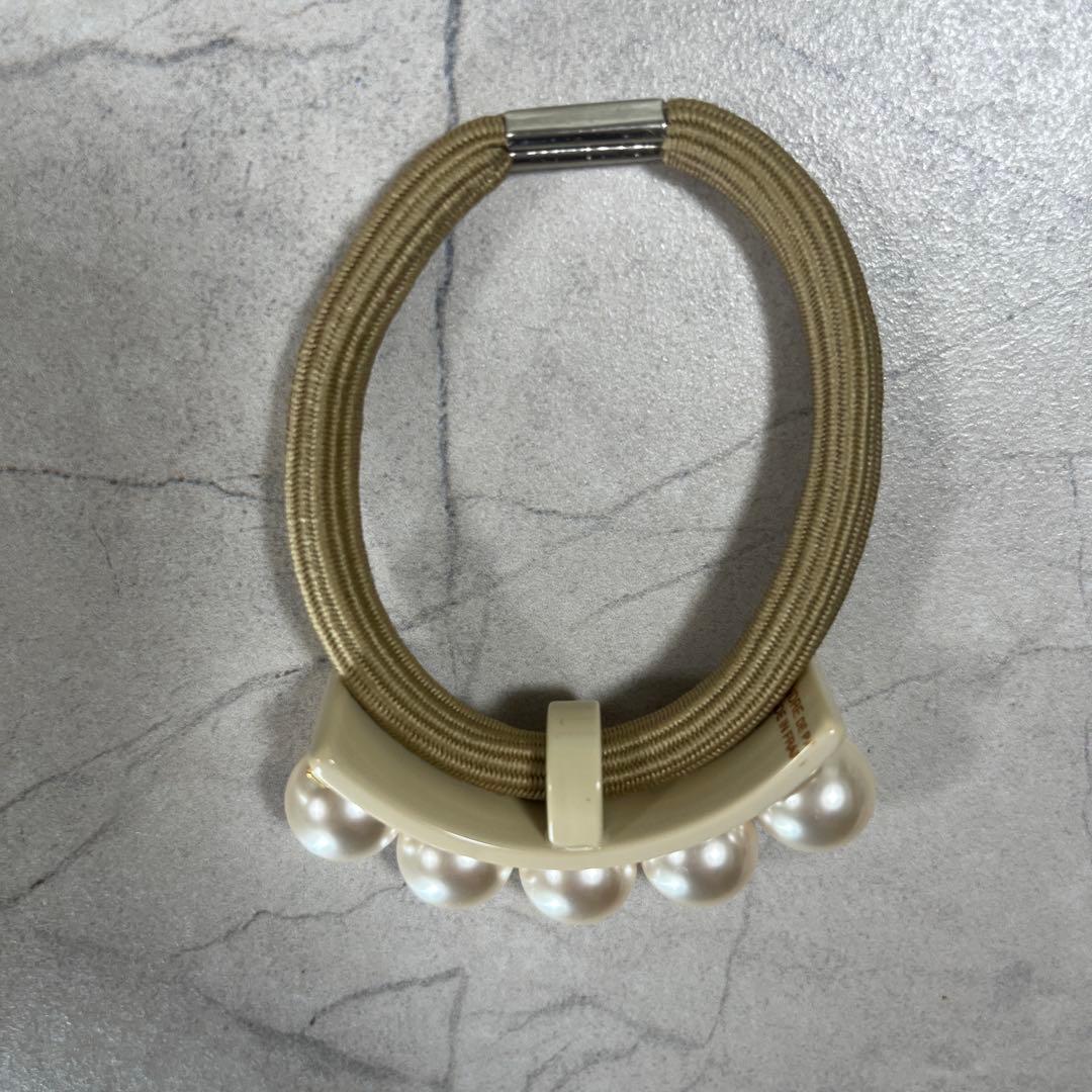 アレクサンドル ドゥ パリ　パール　ヘアゴム