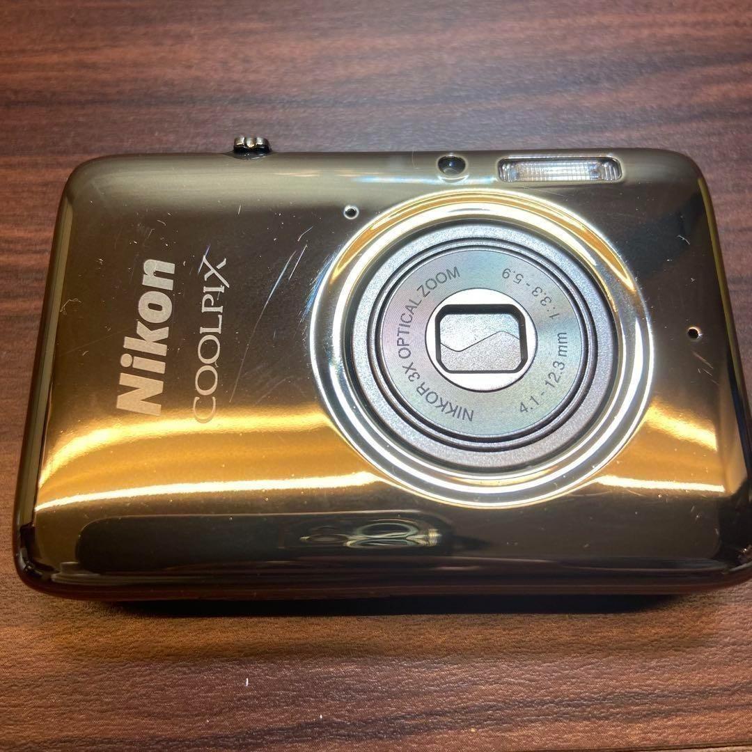 Nikon coolpix S02 ミラーシルバー デジカメ 2723