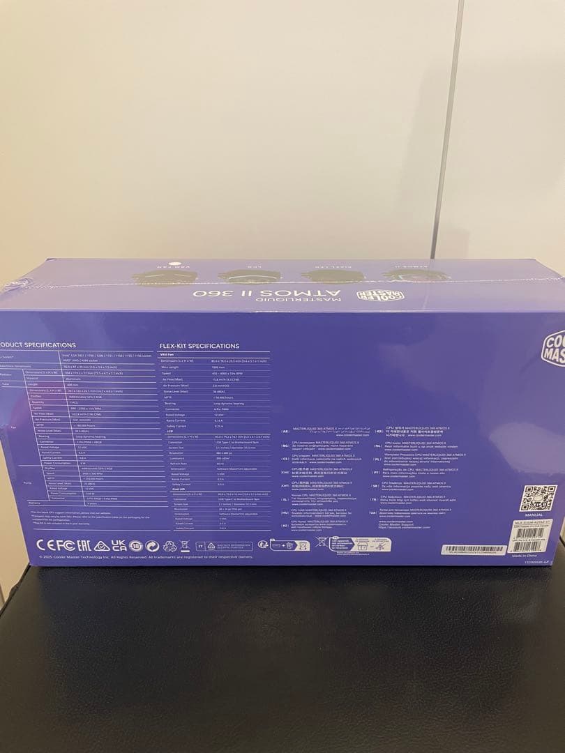 Cooler Master ML 360 Atmos II VRM Fan新品