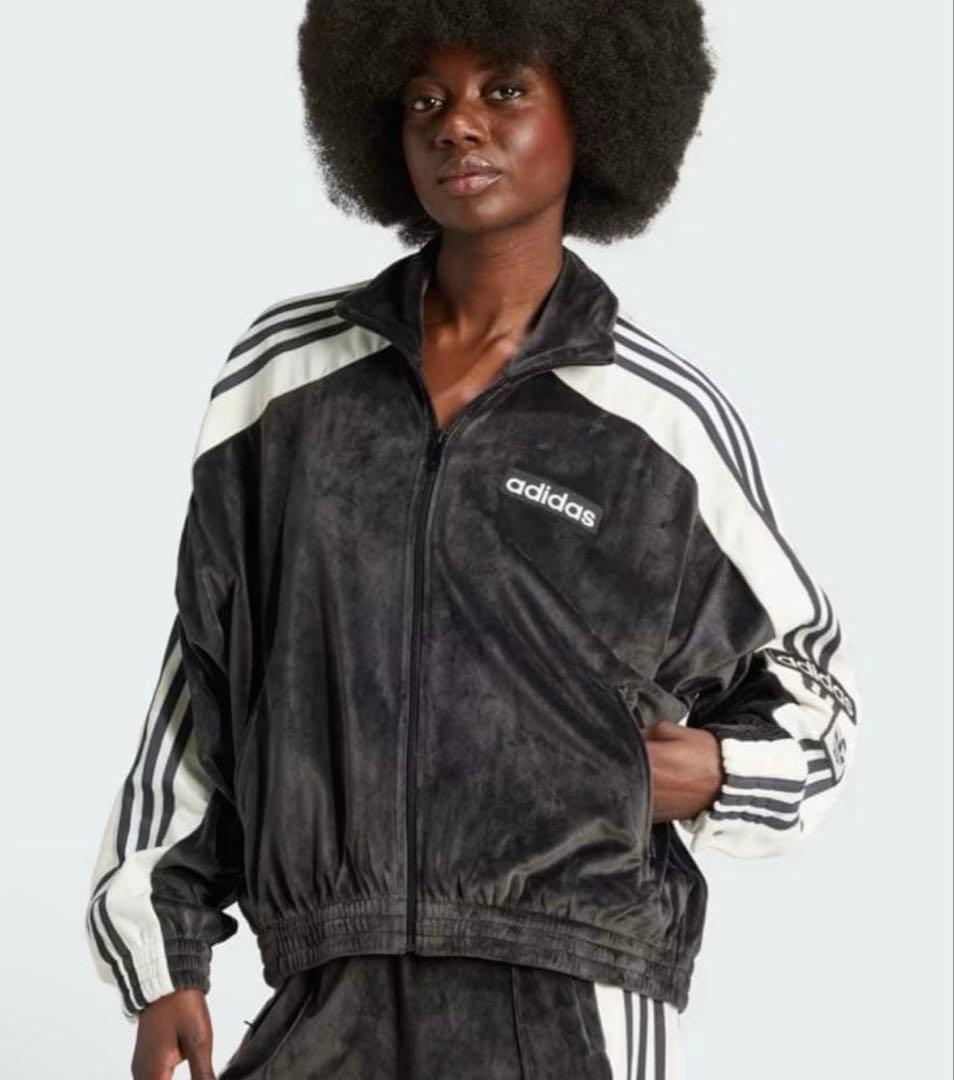 adidasオリジナルス★アディブレイク★ブラックジャージ