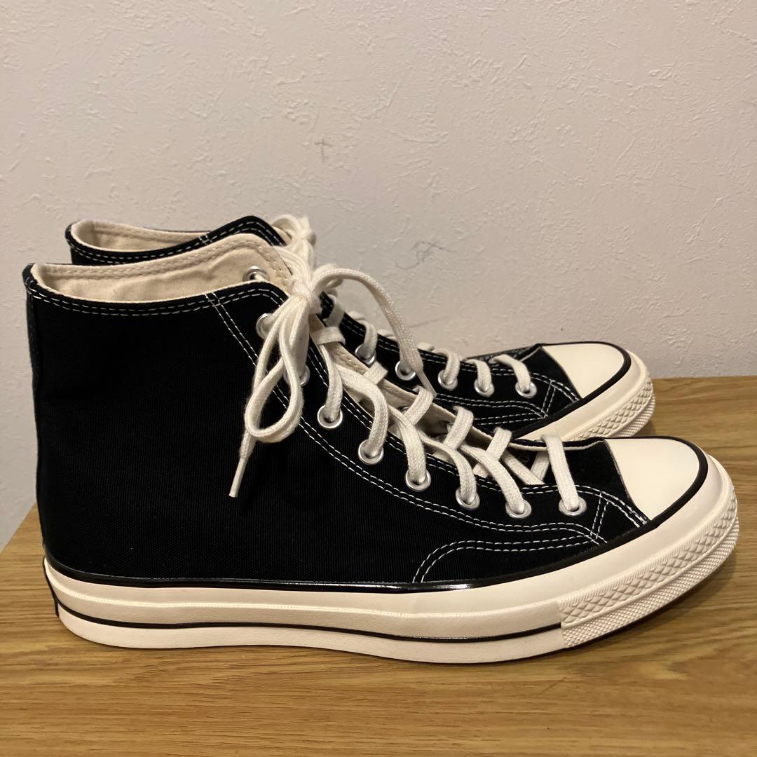 未使用品　コンバースCT70ハイカット ブラック28センチ