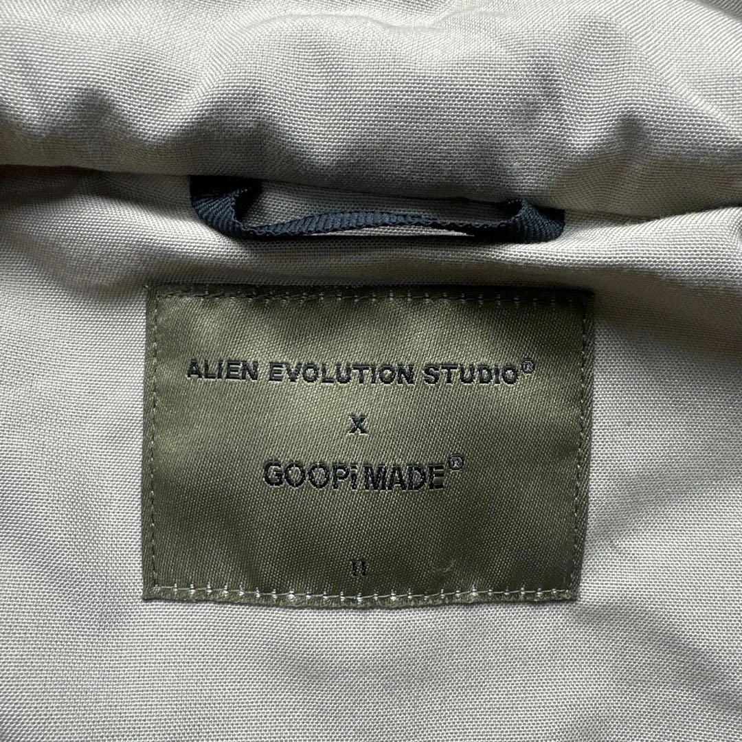 エイリアンエボリューション×グーピーメイドコラボジャケットフーディー サイズM