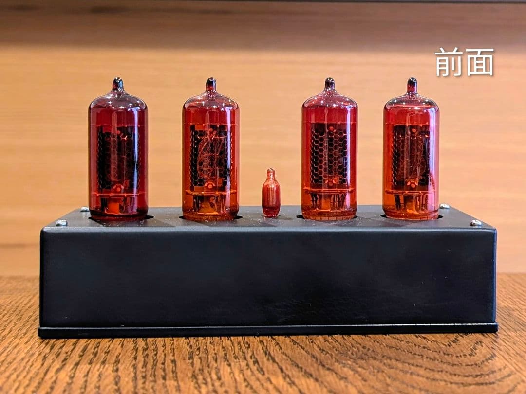 オリジナルのニキシー管時計 Z570M仕様