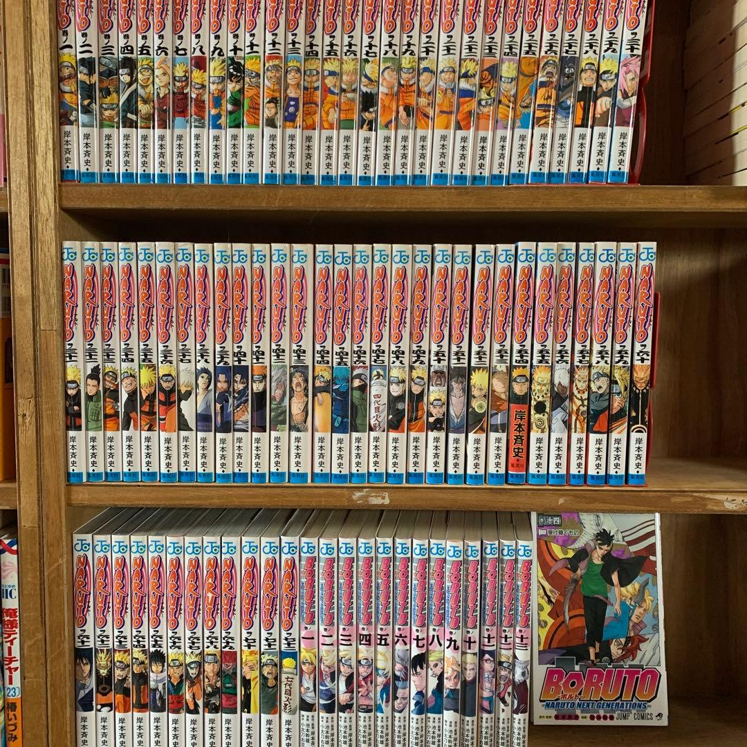 NARUTO 全72巻　BORUTO1〜１４巻