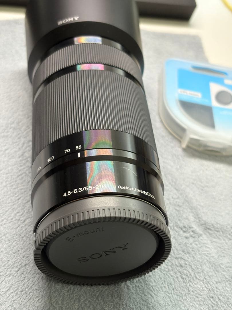 SEL55210 + CPLフィルター SONY 望遠レンズ 55-210mm