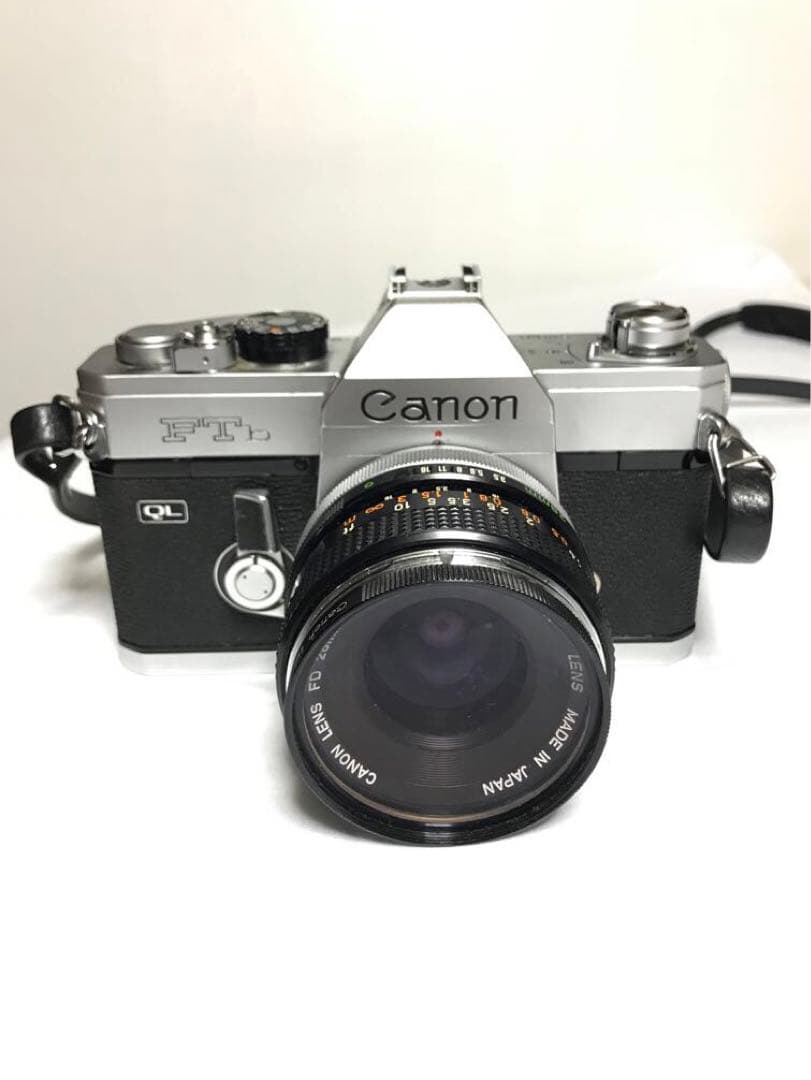 CanonFTb一眼レフカメラ&レンズFD28㎜ F3.5 美品